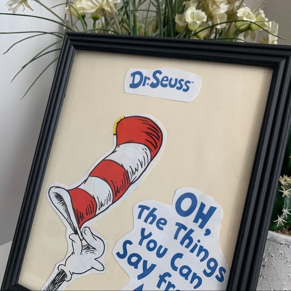 Dr. Seuss / Cat in the Hat Handmade 8x10 Collage - Picture 2 of 12